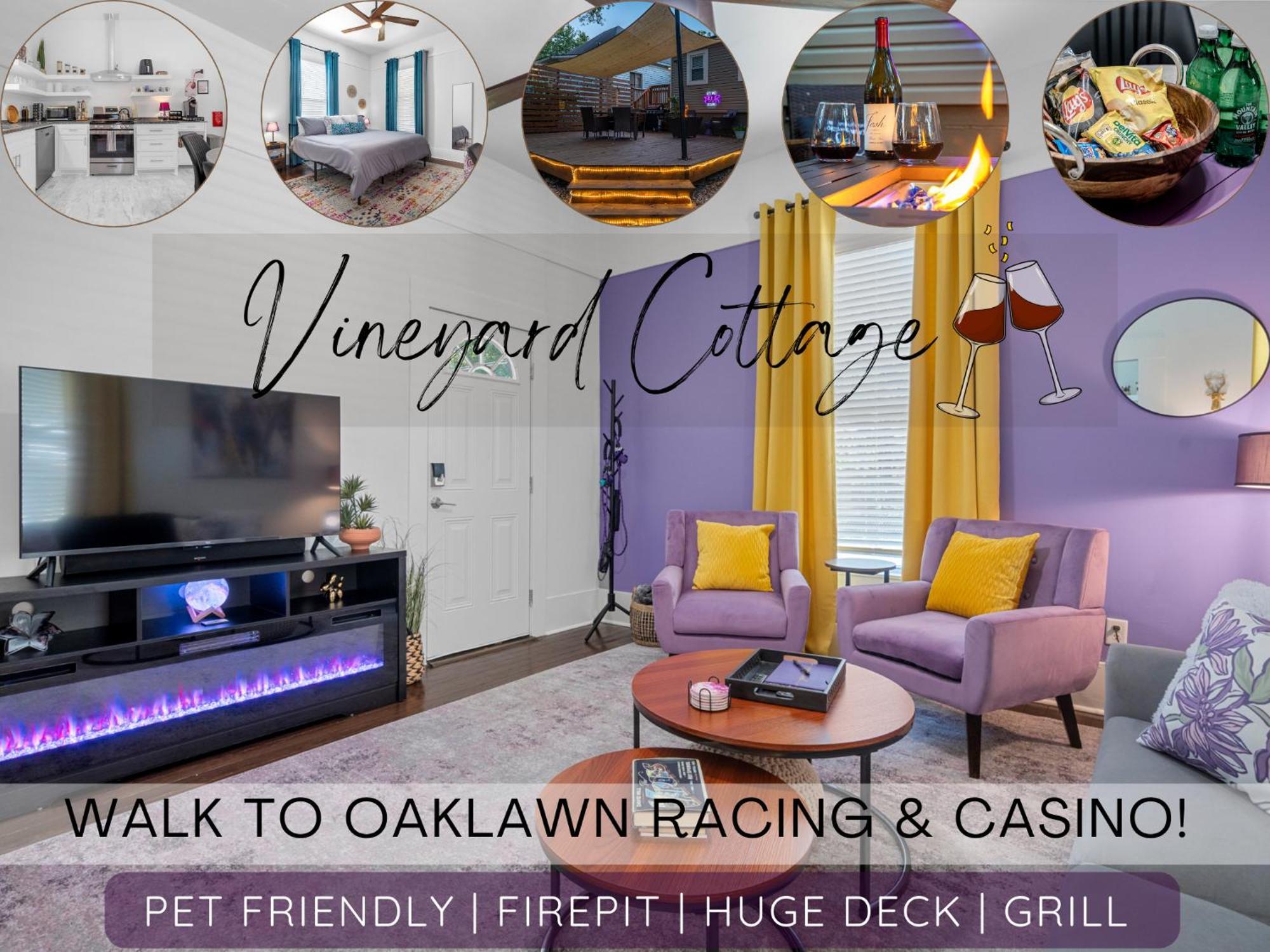 Vineyard Cottage-Pet Friendly & Walk To Oaklawn! Hot Springs Extérieur photo